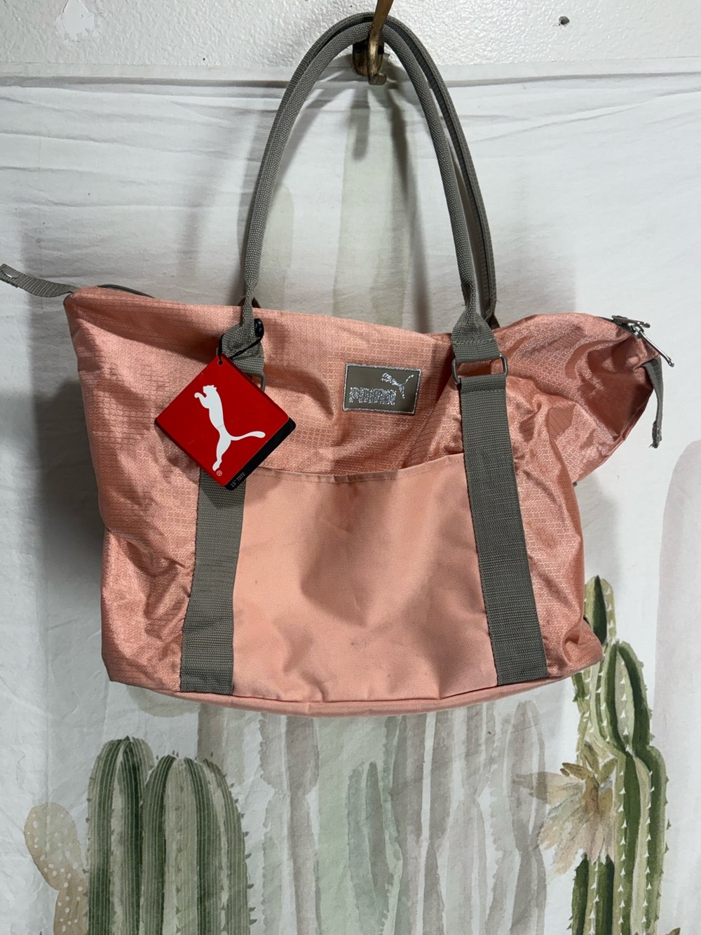 Puma Duffle Bag in Peach 🌵NWT